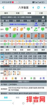 张忠民八字命理详解：生辰八字排盘与运势分析指南-第1张图片