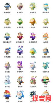 蛋仔派对全人物名称大全，热门角色名字一览表-第1张图片