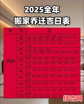 2025年9月搬家黄道吉日一览表：2025乔迁好日子_最全年历查询-第1张图片