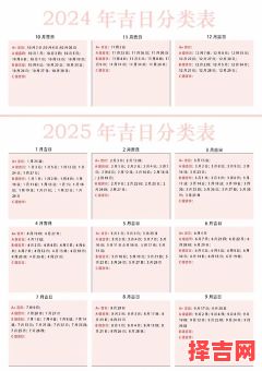 2025超全|生宝宝吉日吉时大全·孕妈收藏版！-第1张图片