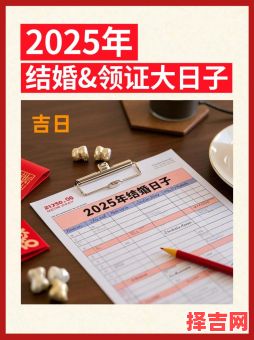 2025年4月结婚登记吉时全攻略|民政局领证好日子查询·新人必看备婚日历-第1张图片